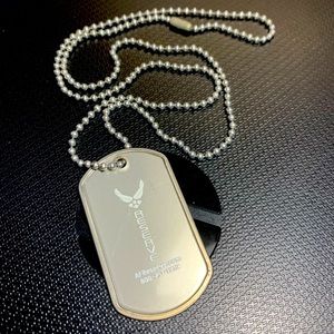 AirForce Reserves necklace